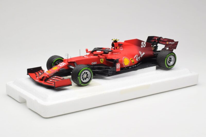 Scuderia Ferrari SF21 #55 C. Sainz Emilia Romagna GP 2021 BBR 1:18 BBR211855 Kovina