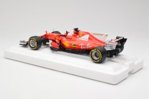 Scuderia Ferrari SF70H #5 S. Vettel Winner Australian GP 2017 End of Race BBR 1:18 BBR181705-E Kovina – slika 5 od 7