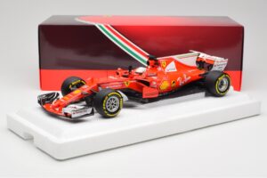 Scuderia Ferrari SF70H #5 S. Vettel Winner Australian GP 2017 End of Race BBR 1:18 BBR181705-E Kovina – slika 7 od 7