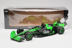 Stake F1 Team Kick Sauber C44 #77 V. Bottas Emilia Romagna GP 2024 Minichamps 1:18 147240177 Kovina – slika 7 od 7