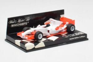 Super Aguri SA06 A. Suzuki F1 2006 Minichamps 1:43 400060224 Kovina – slika 3 od 5