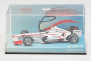 Super Aguri SA05 Honda #22 T. Sato 1st GP Bahrain 2006 Minichamps 1:43 518064322 Kovina – slika 4 od 5