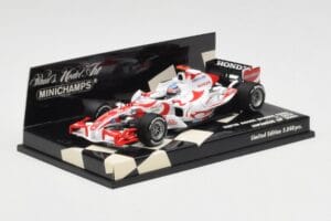 Super Aguri Honda SA06 #22 T. Sato Japanese GP 2006 Minichamps 1:43 400060122 Kovina – slika 2 od 5