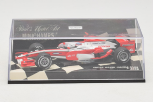 Super Aguri SA08 Honda #18 T. Sato F1 2008 Minichamps 1:43 400080018 Kovina – slika 4 od 5