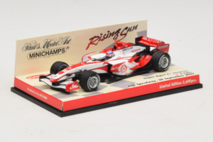 Super Aguri SA07 T. Sato F1 Showcar 2007 Minichamps 1:43 403080092 Kovina – slika 2 od 5
