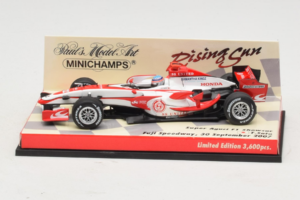 Super Aguri SA07 T. Sato F1 Showcar 2007 Minichamps 1:43 403080092 Kovina