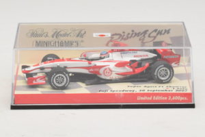 Super Aguri SA07 T. Sato F1 Showcar 2007 Minichamps 1:43 403080092 Kovina – slika 5 od 5
