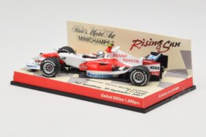 Toyota TF107 #12 J. Trulli Showcar 2007 Minichamps 1:43 403070082 Kovina – slika 3 od 5