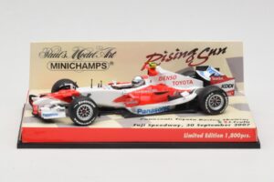 Toyota TF107 #12 J. Trulli Showcar 2007 Minichamps 1:43 403070082 Kovina