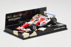 Toyota TF104 Panasonic Racing #0 R. Zonta 3rd Driver 2004 Minichamps 1:43 400040038 Kovina – slika 2 od 5