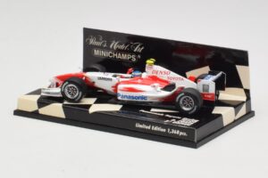 Toyota TF104 Panasonic Racing #0 R. Zonta 3rd Driver 2004 Minichamps 1:43 400040038 Kovina – slika 3 od 5