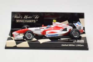 Toyota TF104 Panasonic Racing #0 R. Zonta 3rd Driver 2004 Minichamps 1:43 400040038 Kovina