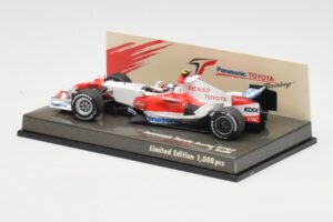 Toyota TF108 Showcar J. Trulli 2008 Minichamps 1:43 AM601297 Kovina – slika 3 od 5