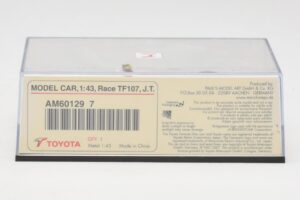 Toyota TF108 Showcar J. Trulli 2008 Minichamps 1:43 AM601297 Kovina – slika 4 od 5