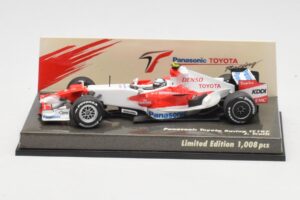 Toyota TF108 Showcar J. Trulli 2008 Minichamps 1:43 AM601297 Kovina
