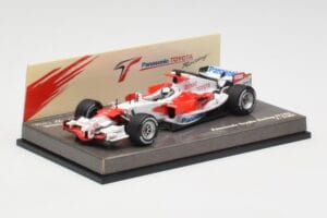 Toyota TF105 #16 J. Trulli F1 2005 Minichamps 1:43 AM58295 Kovina – slika 3 od 5