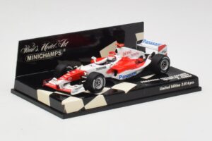 Toyota TF105 Panasonic Racing #16 J. Trulli F1 2005 Minichamps 1:43 400050086 Kovina – slika 2 od 5