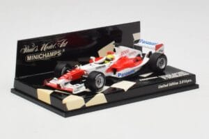 Toyota TF105 Panasonic Racing R. Schumacher Showcar 2005 Minichamps 1:43 400050087 Kovina – slika 2 od 5