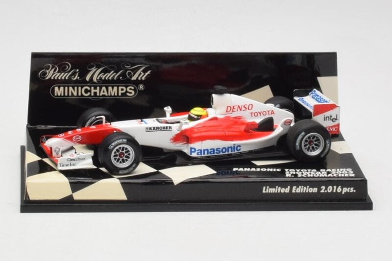 Toyota TF105 Panasonic Racing R. Schumacher Showcar 2005 Minichamps 1:43 400050087 Kovina