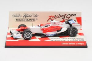 Toyota TF107 #12 J. Trulli F1 2007 Minichamps 1:43 403080081 Kovina