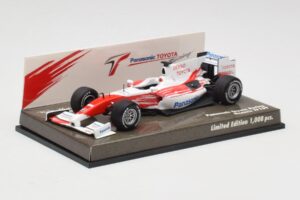 Toyota TF109 Panasonic Toyota Racing #9 J. Trulli F1 2009 Minichamps 1:43 AM621323 Kovina – slika 2 od 5