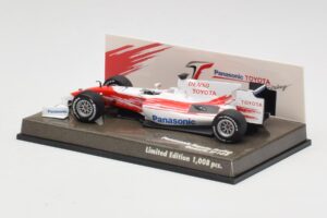 Toyota TF109 Panasonic Toyota Racing #9 J. Trulli F1 2009 Minichamps 1:43 AM621323 Kovina – slika 3 od 5