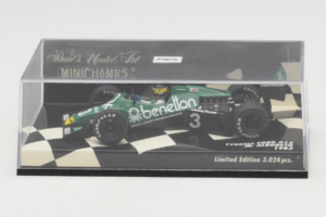 Tyrrell 012 Ford #3 M. Alboreto F1 1983 Minichamps 1:43 400830003 Kovina – slika 4 od 5