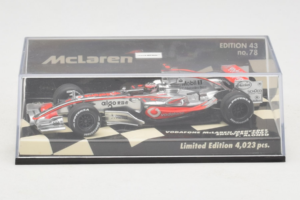 McLaren MP4-22 Mercedes #1 F. Alonso Vodafone McLaren Showcar F1 2007 Minichamps 1:43 530074371 Kovina – slika 4 od 5