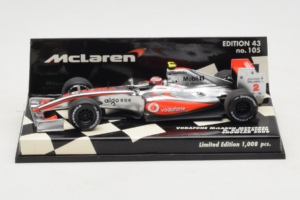 McLaren MP4-24 Mercedes #2 H. Kovalainen Vodafone McLaren Showcar F1 2009 Minichamps 1:43 530094372 Kovina