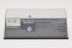 Williams FW26 BMW #4 R. Schumacher Williams BMW F1 Team 2004 Minichamps 1:43 400040004 Kovina – slika 5 od 5