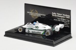 Williams FW08 #6 K. Rosberg F1 World Champion 1982 Minichamps 1:43 436820106 Kovina – slika 2 od 4