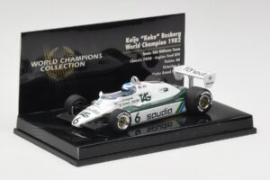 Williams FW08 #6 K. Rosberg F1 World Champion 1982 Minichamps 1:43 436820106 Kovina – slika 3 od 4