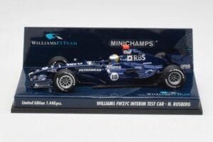 Williams FW27C N. Rosberg F1 Test 2005 Minichamps 1:43 400050110 Kovina