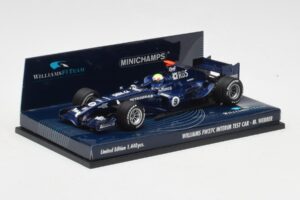 Williams FW27C BMW #7 M. Webber Test Car F1 2005 Minichamps 1:43 400050109 Kovina – slika 2 od 5
