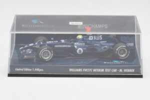 Williams FW27C BMW #7 M. Webber Test Car F1 2005 Minichamps 1:43 400050109 Kovina – slika 5 od 5
