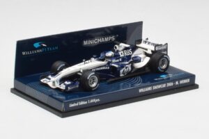 Williams FW28 M. Webber Showcar F1 2006 Minichamps 1:43 400060079 Kovina – slika 2 od 5