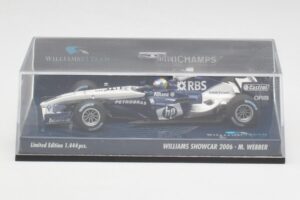 Williams FW28 M. Webber Showcar F1 2006 Minichamps 1:43 400060079 Kovina – slika 5 od 5