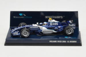 Williams FW28 Cosworth #10 N. Rosberg Williams F1 Team 2006 Minichamps 1:43 400060010 Kovina