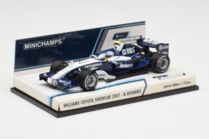 Williams FW29 N. Rosberg F1 Showcar 2007 Minichamps 1:43 400070086 Kovina – slika 3 od 5