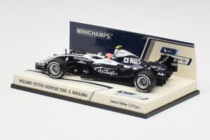 Williams FW30 K. Nakajima F1 Showcar Version 1 2008 Minichamps 1:43 400080078 Kovina – slika 2 od 5