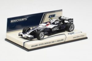 Williams FW30 K. Nakajima F1 Showcar Version 1 2008 Minichamps 1:43 400080078 Kovina – slika 3 od 5