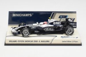 Williams FW30 K. Nakajima F1 Showcar Version 1 2008 Minichamps 1:43 400080078 Kovina