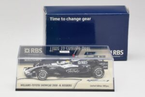 Williams FW30 N. Rosberg F1 Showcar 2008 Minichamps 1:43 403080077 Kovina – slika 2 od 4