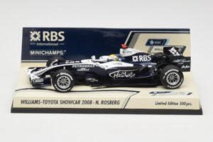 Williams FW30 N. Rosberg F1 Showcar 2008 Minichamps 1:43 403080077 Kovina