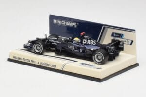 Williams FW31 Toyota #16 N. Rosberg F1 2009 Minichamps 1:43 400080207-M1 Kovina – slika 2 od 4