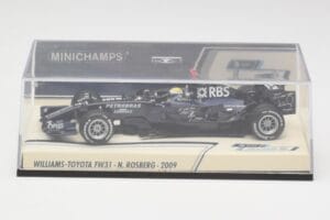 Williams FW31 Toyota #16 N. Rosberg F1 2009 Minichamps 1:43 400080207-M1 Kovina – slika 4 od 4