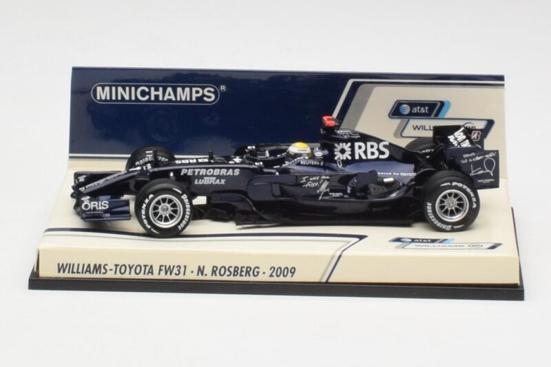Williams FW31 Toyota #16 N. Rosberg F1 2009 Minichamps 1:43 400080207-M1 Kovina