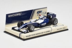Williams FW31 N. Rosberg F1 Showcar 2009 Minichamps 1:43 400090086 Kovina – slika 2 od 4