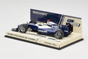 Williams FW31 N. Rosberg F1 Showcar 2009 Minichamps 1:43 400090086 Kovina – slika 3 od 4
