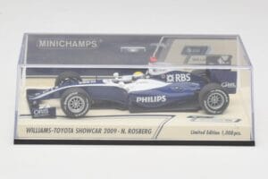 Williams FW31 N. Rosberg F1 Showcar 2009 Minichamps 1:43 400090086 Kovina – slika 4 od 4